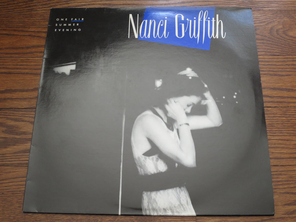 Nanci Griffith - One Fair Summer Evening - LP UK Vinyl Album Record Cover