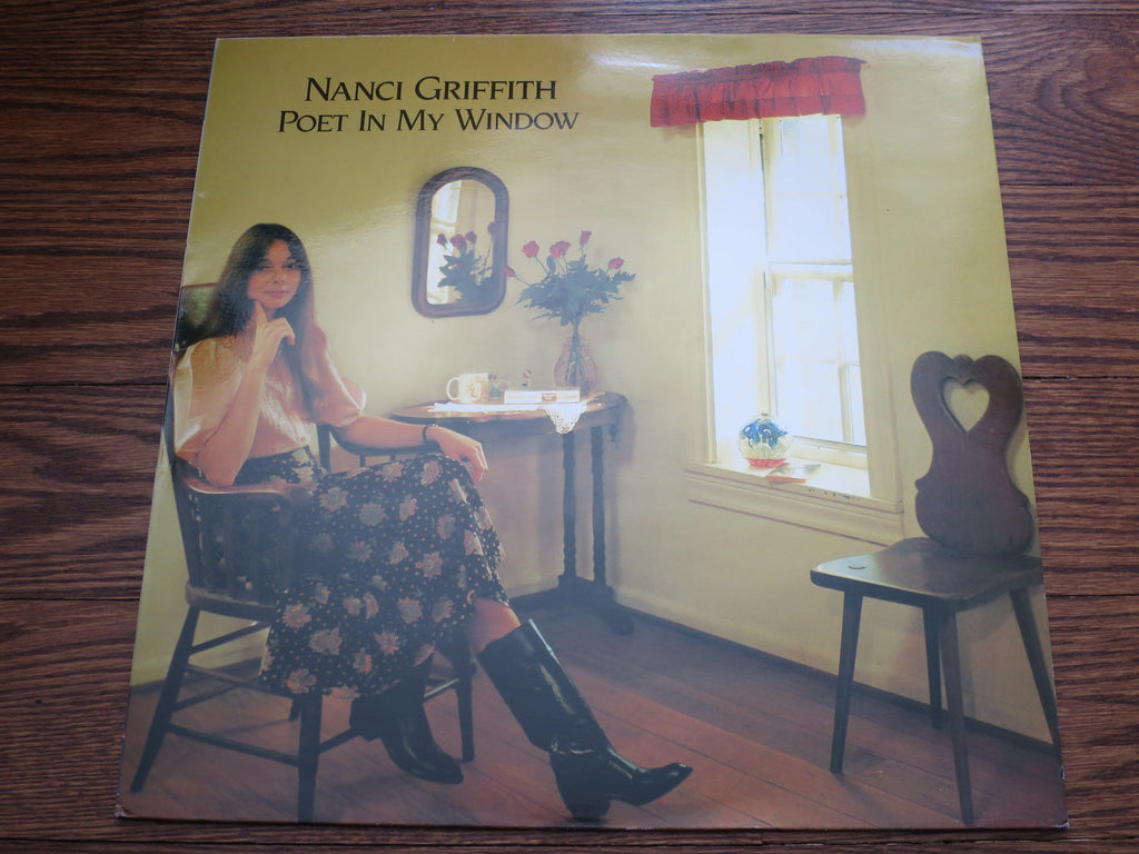 Nanci Griffith - Poet In My Window - LP UK Vinyl Album Record Cover