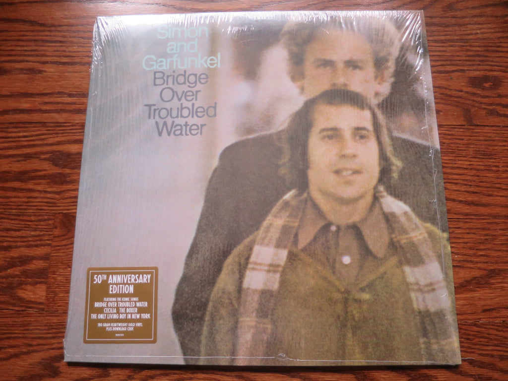 Simon & Garfunkel - Bridge Over Troubled Water (gold vinyl reissue) - LP UK Vinyl Album Record Cover