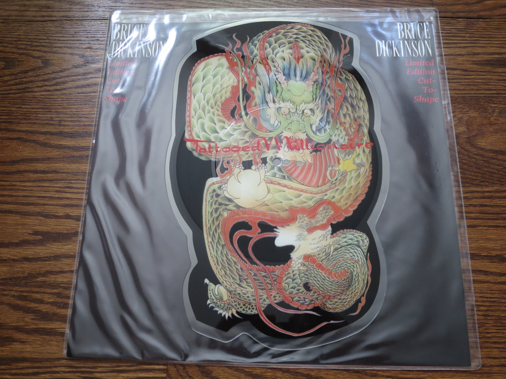 Bruce Dickinson - Tattooed Millionaire shaped picture disc - LP UK Vinyl Album Record Cover