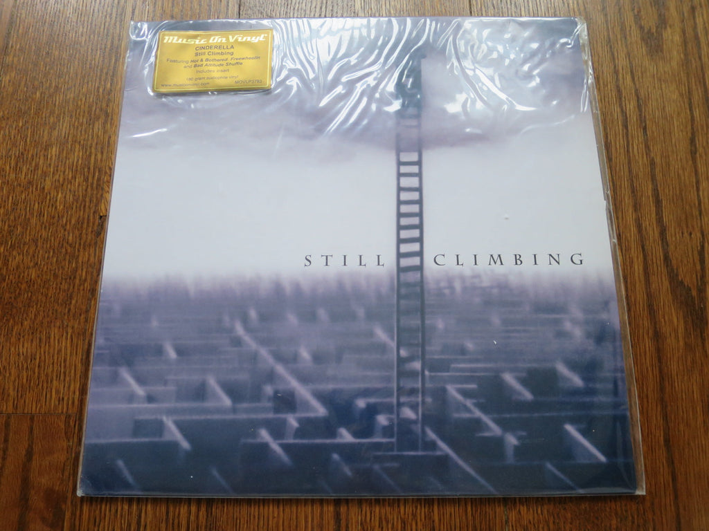 Cinderella - Still Climbing - LP UK Vinyl Album Record Cover
