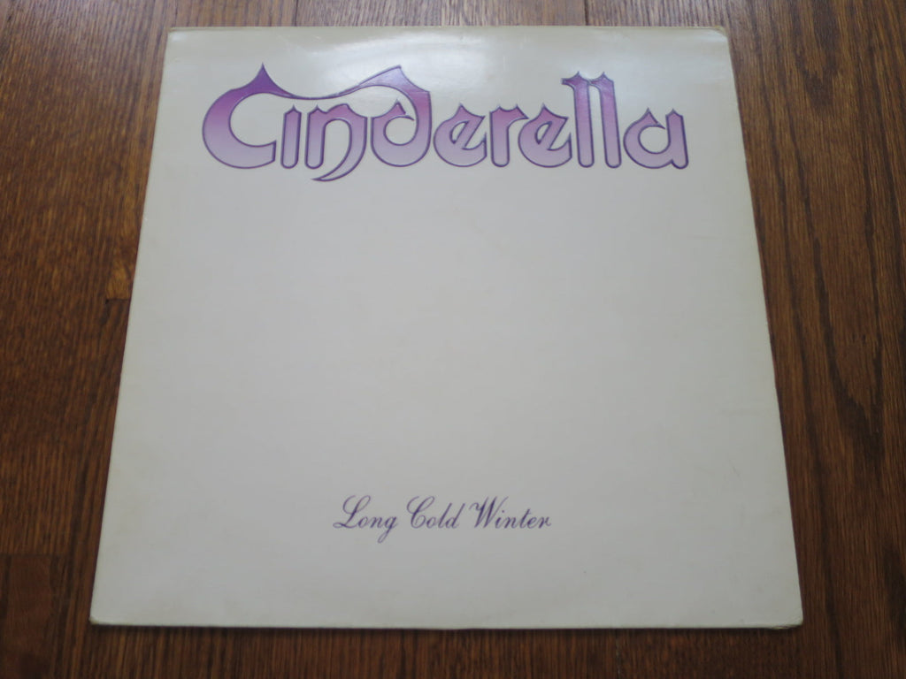 Cinderella - Long Cold Winter - LP UK Vinyl Album Record Cover