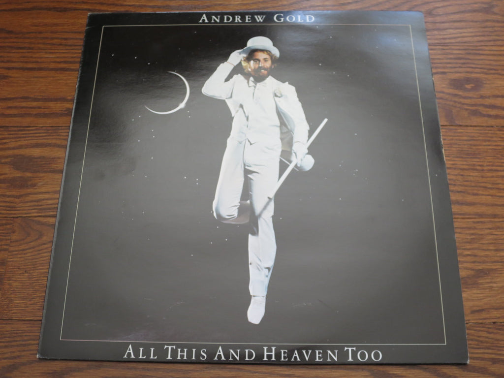 Andrew Gold - All This And Heaven Too - LP UK Vinyl Album Record Cover