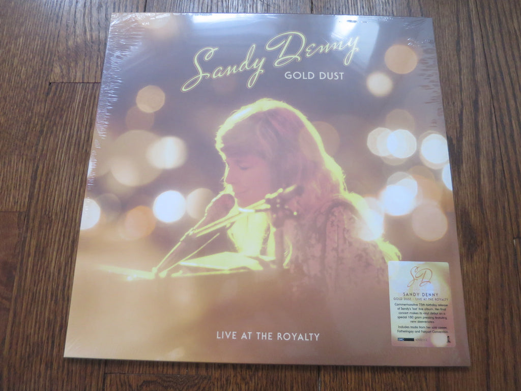 Sandy Denny - Gold Dust - Live at The Royalty - LP UK Vinyl Album Record Cover