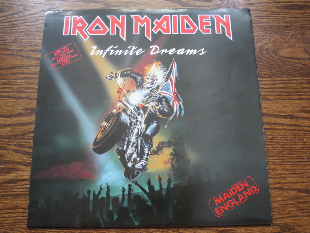 Iron Maiden - Infinite Dreams 12" - LP UK Vinyl Album Record Cover