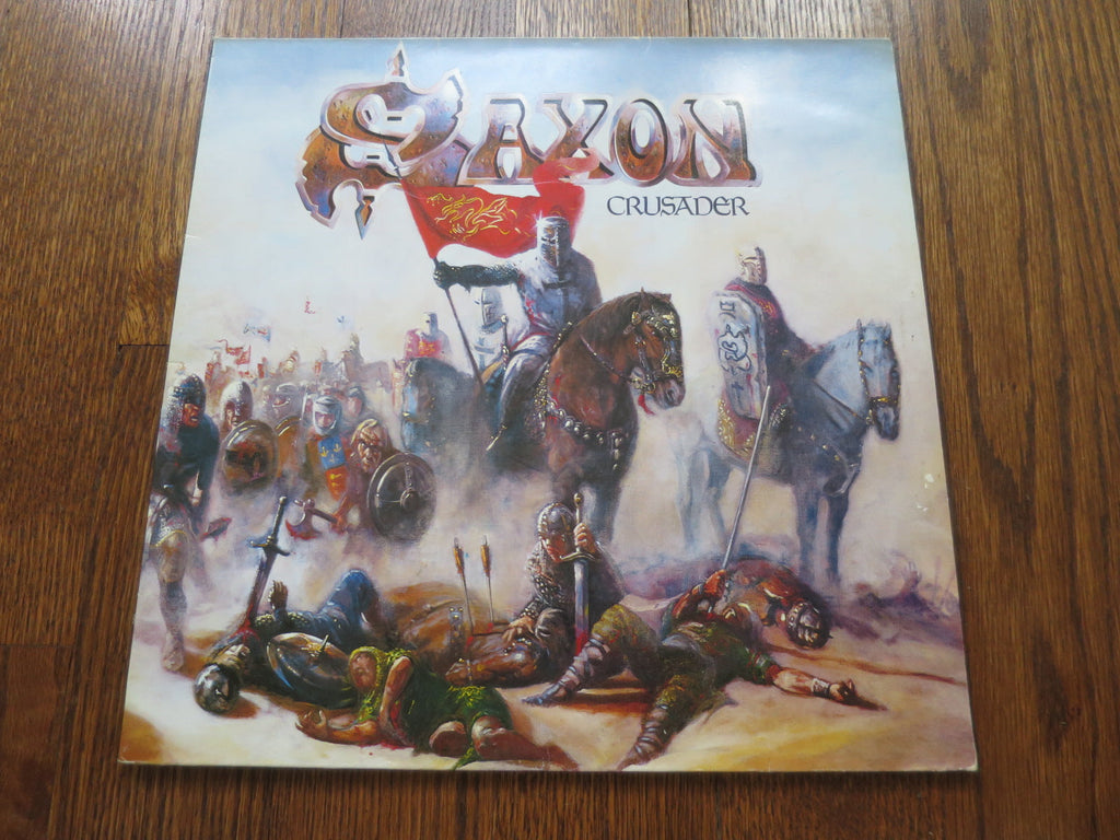 Saxon - Crusader - LP UK Vinyl Album Record Cover