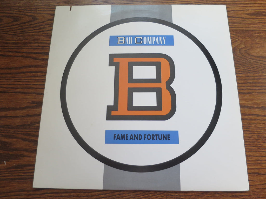 Bad Company - Fame And Fortune - LP UK Vinyl Album Record Cover