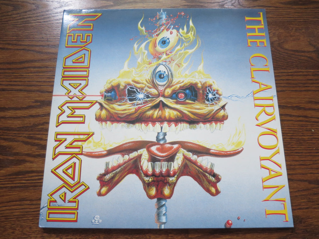 Iron Maiden - The Clairvoyant 12" - LP UK Vinyl Album Record Cover