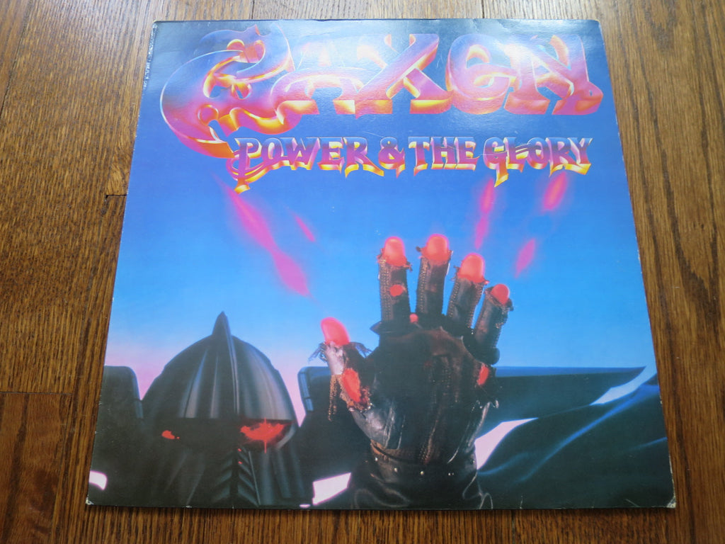 Saxon - Power & The Glory - LP UK Vinyl Album Record Cover