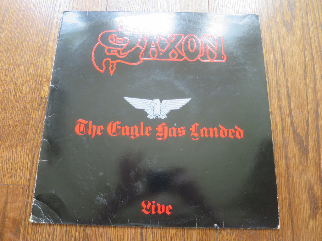Saxon - The Eagle Has Landed - LP UK Vinyl Album Record Cover