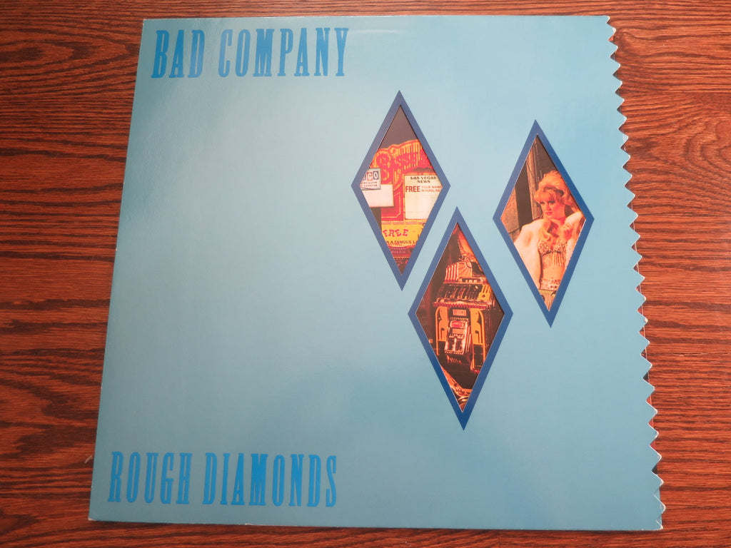 Bad Company - Rough Diamonds - LP UK Vinyl Album Record Cover
