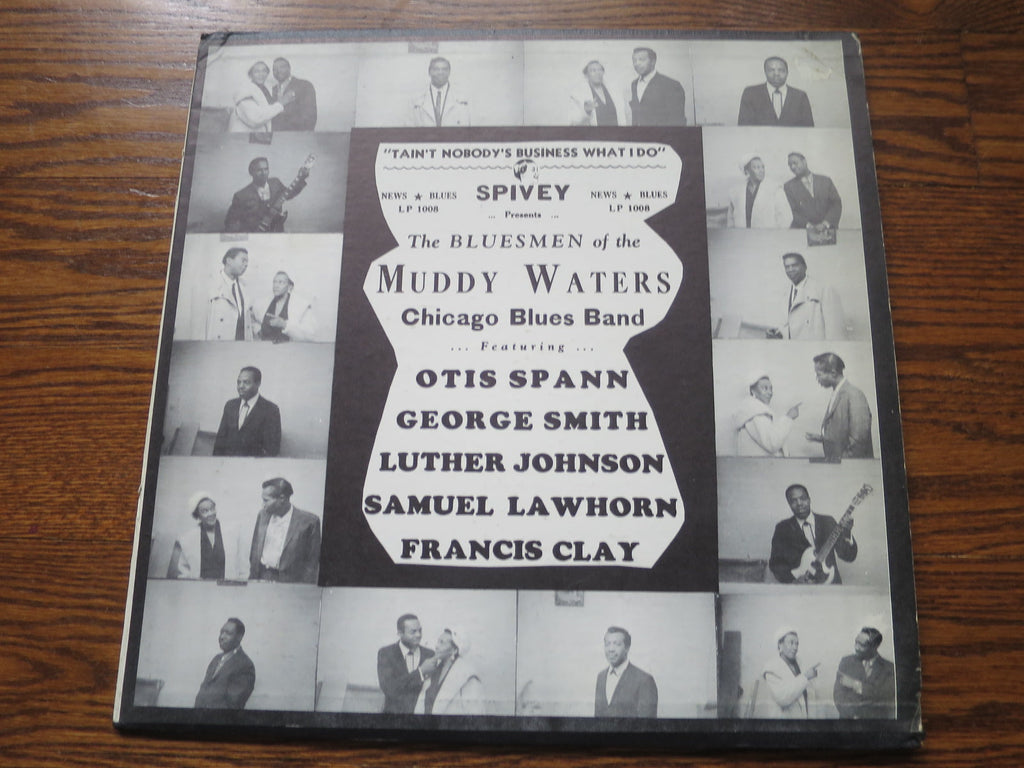 Various Artists - The Bluesmen of the Muddy Waters Chicago Blues Band - LP UK Vinyl Album Record Cover