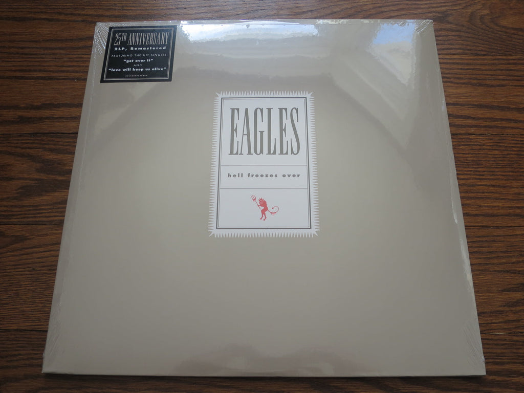 Eagles - Hell Freezes Over - LP UK Vinyl Album Record Cover