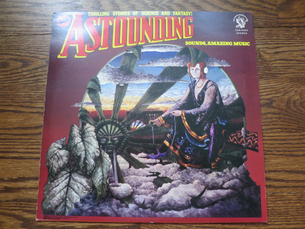 Hawkwind - Astounding Sounds, Amazing Music - LP UK Vinyl Album Record Cover