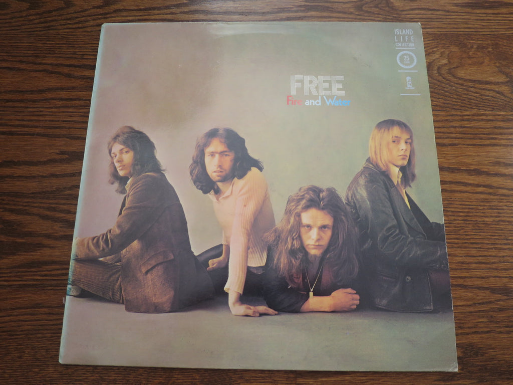 Free - Fire and Water (reissue) - LP UK Vinyl Album Record Cover
