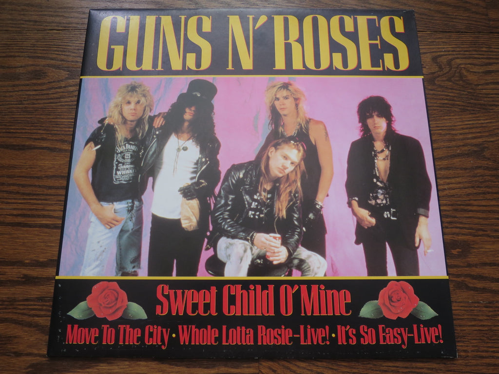 Guns N' Roses - Sweet Child O'Mine 12" - LP UK Vinyl Album Record Cover
