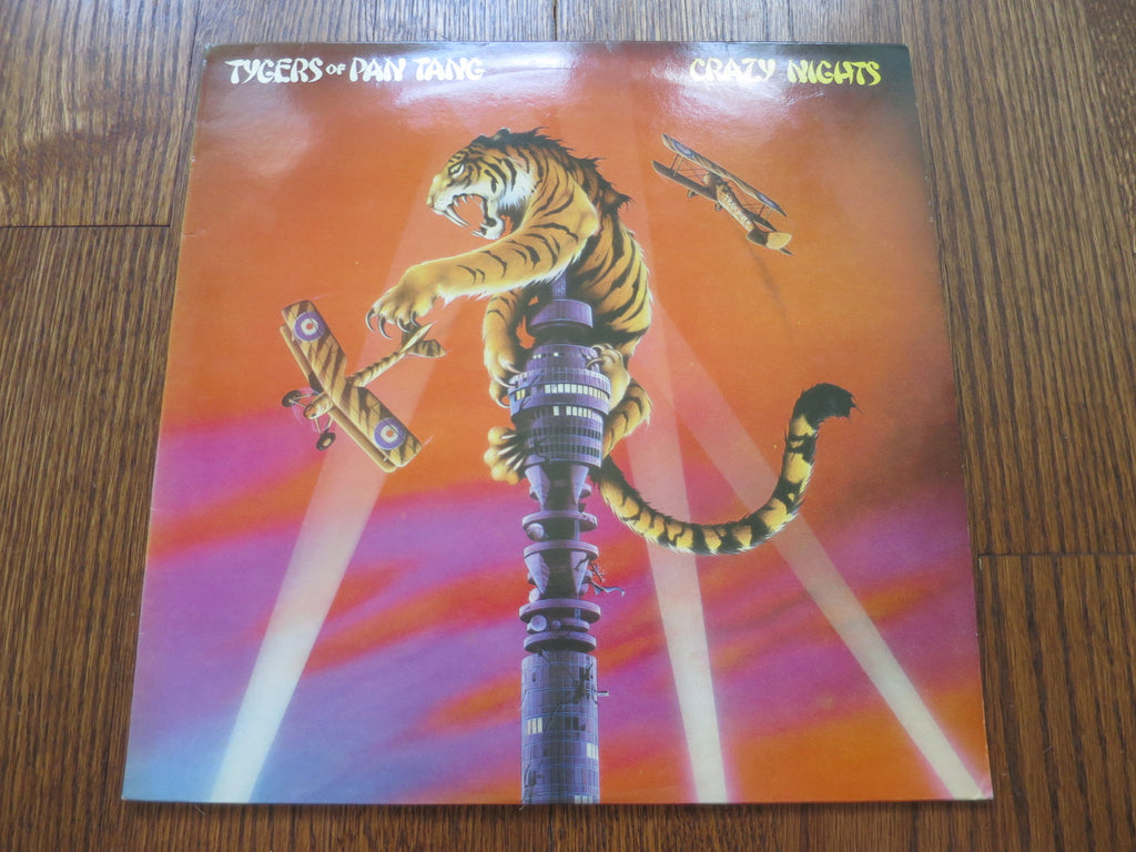 Tygers Of Pang Tang - Crazy Nights - LP UK Vinyl Album Record Cover