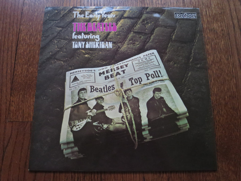 The Beatles featuring Tony Sheridan - The Early Years - LP UK Vinyl Album Record Cover