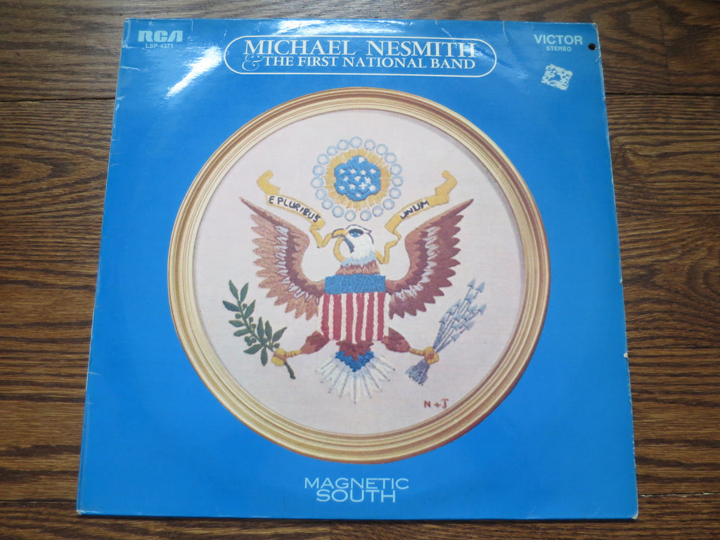 Michael Nesmith & The First National Band - Magnetic South - LP UK Vinyl Album Record Cover