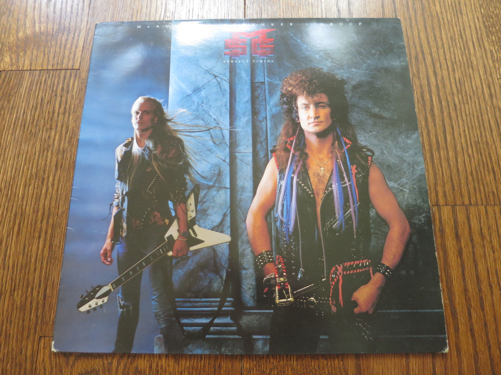 McAuley Schenker Group - Perfect Timing - LP UK Vinyl Album Record Cover