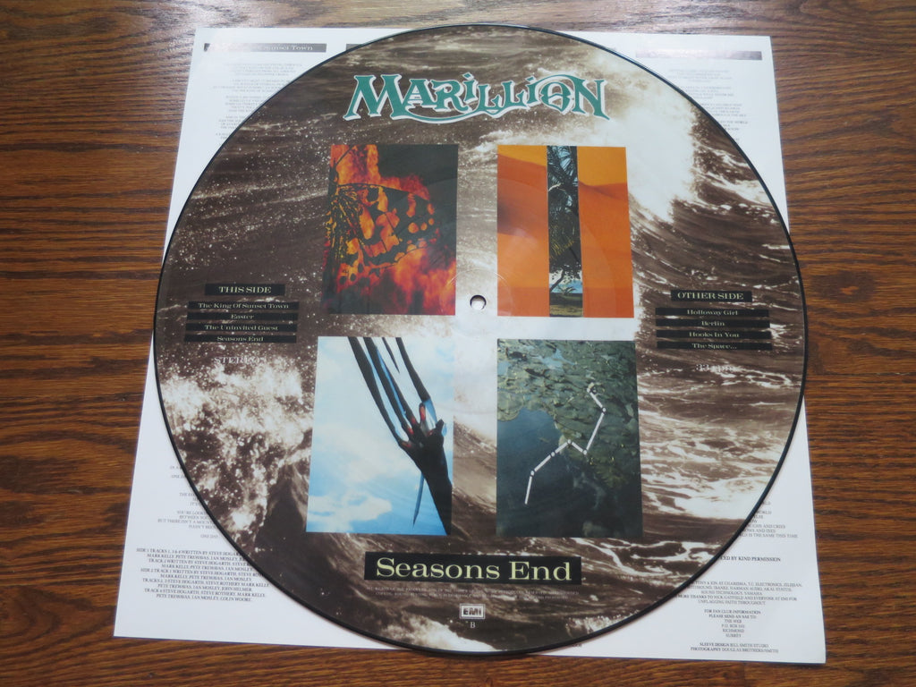 Marillion - Seasons End picture disc - LP UK Vinyl Album Record Cover