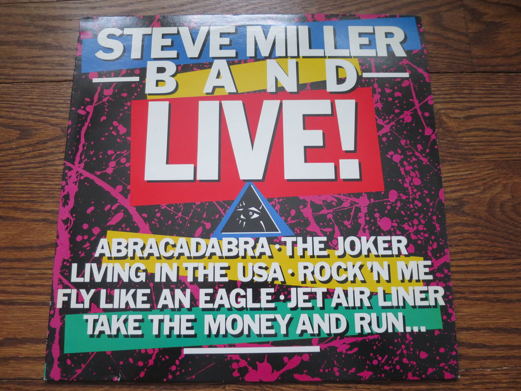 Steve Miller Band - Live! - LP UK Vinyl Album Record Cover