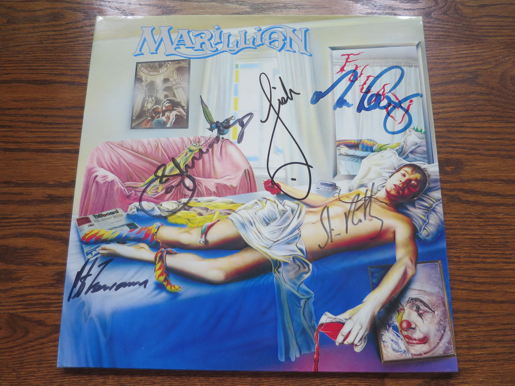 Marillion - Fugazi (fully signed) 2two - LP UK Vinyl Album Record Cover