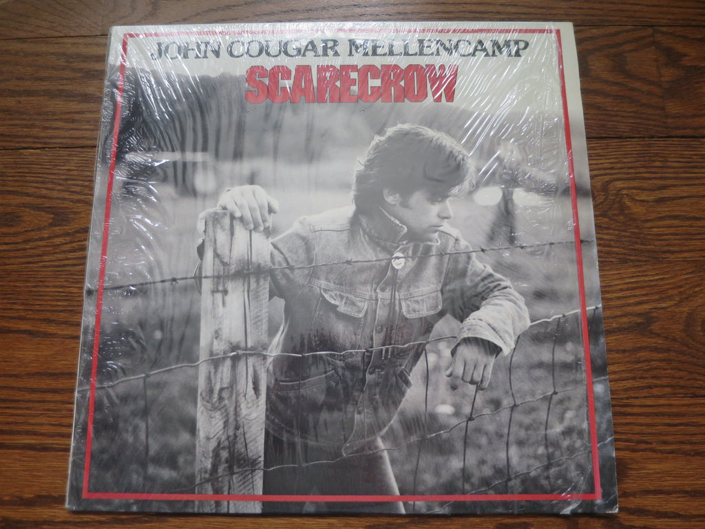 John Cougar Mellencamp - Scarecrow - LP UK Vinyl Album Record Cover
