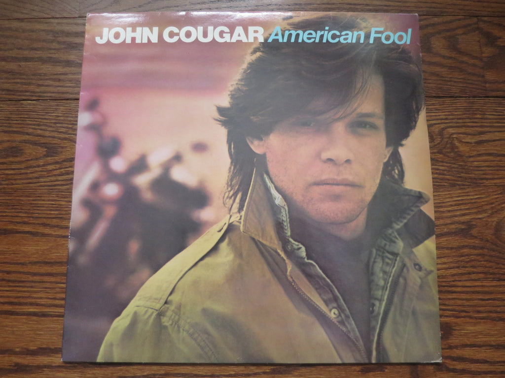 John Cougar - American Fool - LP UK Vinyl Album Record Cover