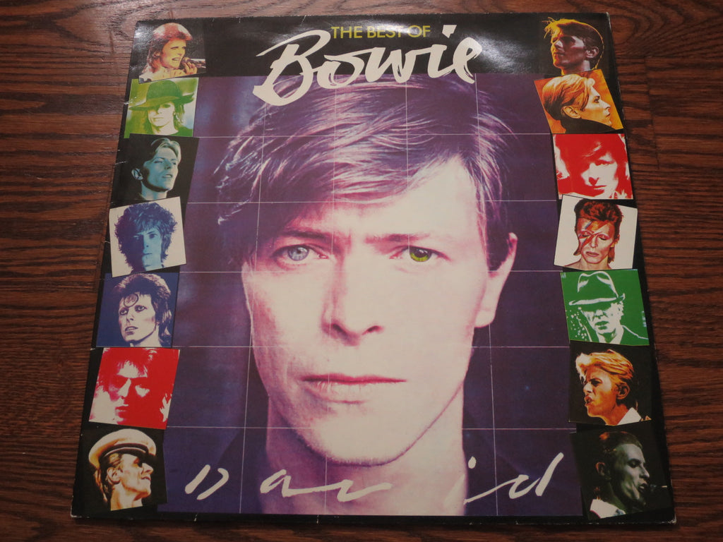 David Bowie - The Best of Bowie - LP UK Vinyl Album Record Cover