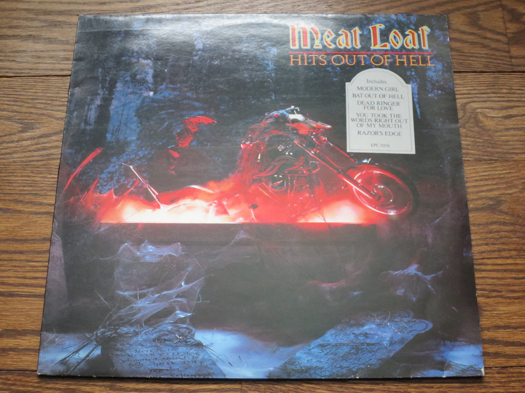 Meat Loaf - Hits Out Of Hell - LP UK Vinyl Album Record Cover