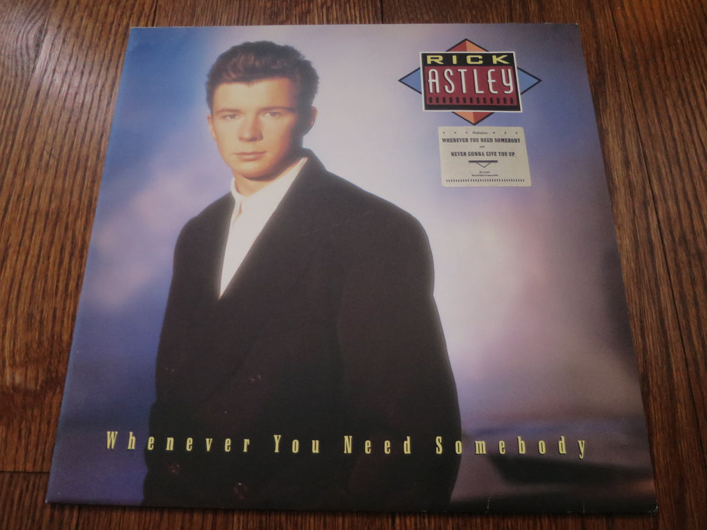 Rick Astley - Whenever You Need Somebody - LP UK Vinyl Album Record Cover