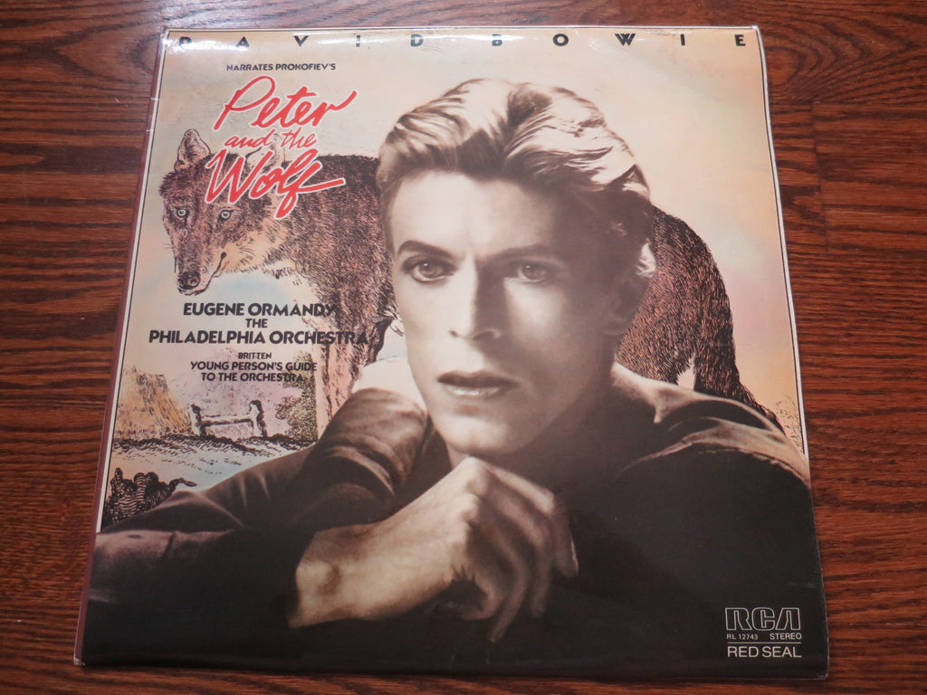 David Bowie - Peter and the Wolf - LP UK Vinyl Album Record Cover