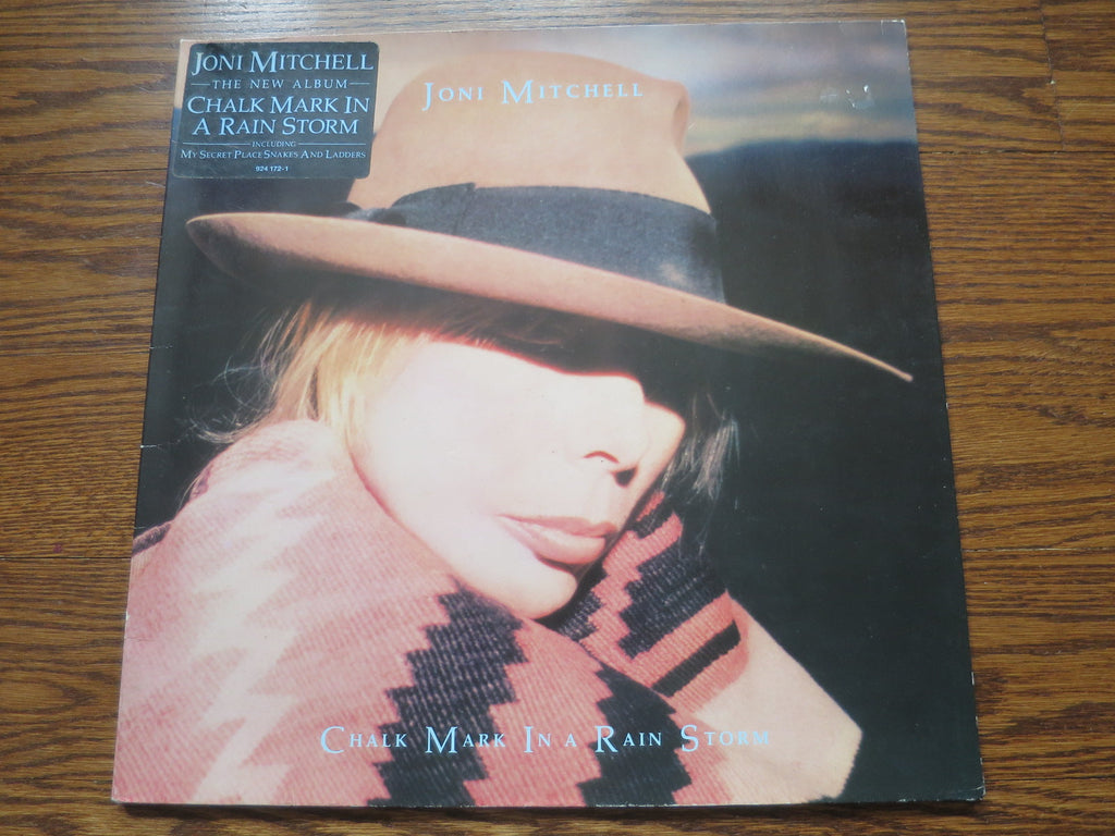 Joni Mitchell - Chalk Mark In A Rain Storm - LP UK Vinyl Album Record Cover
