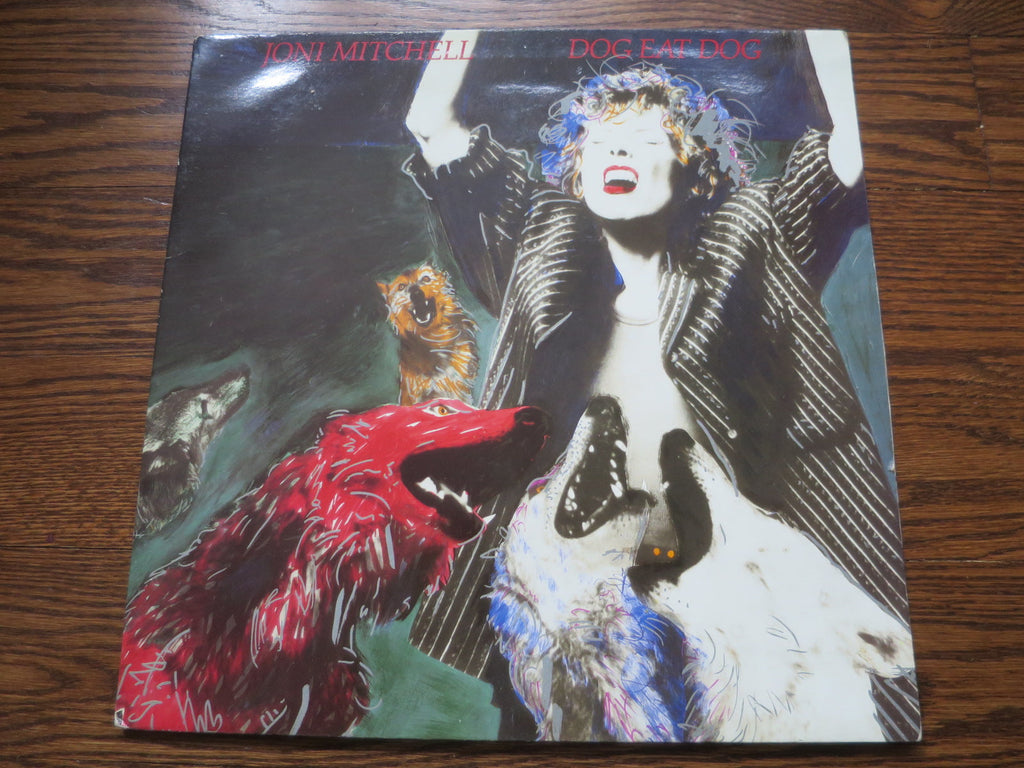 Joni Mitchell - Dog Eat Dog 2two - LP UK Vinyl Album Record Cover