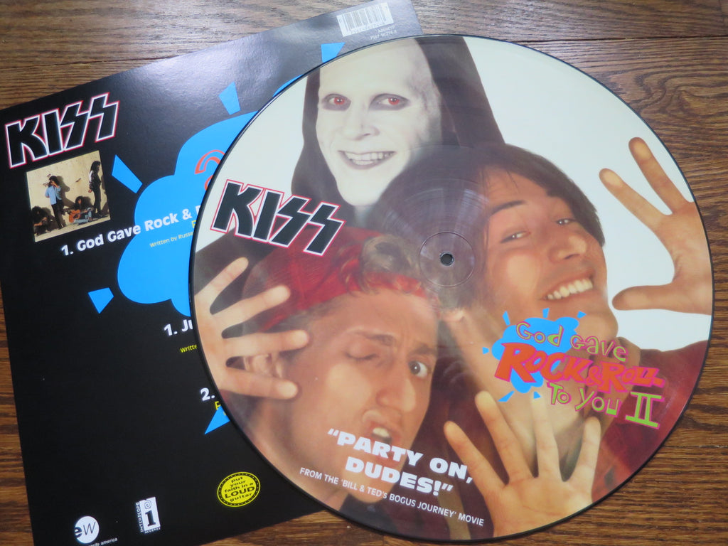 Kiss - God Gave Rock & Roll To You II picture disc - LP UK Vinyl Album Record Cover