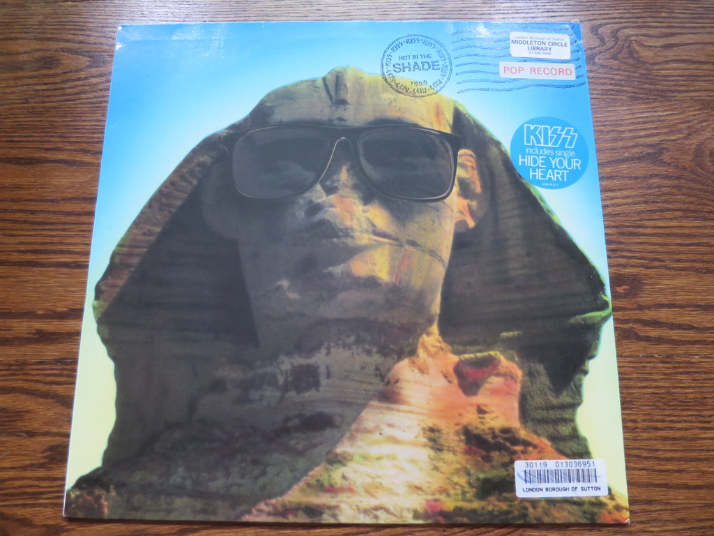 Kiss - Hot In The Shade - LP UK Vinyl Album Record Cover