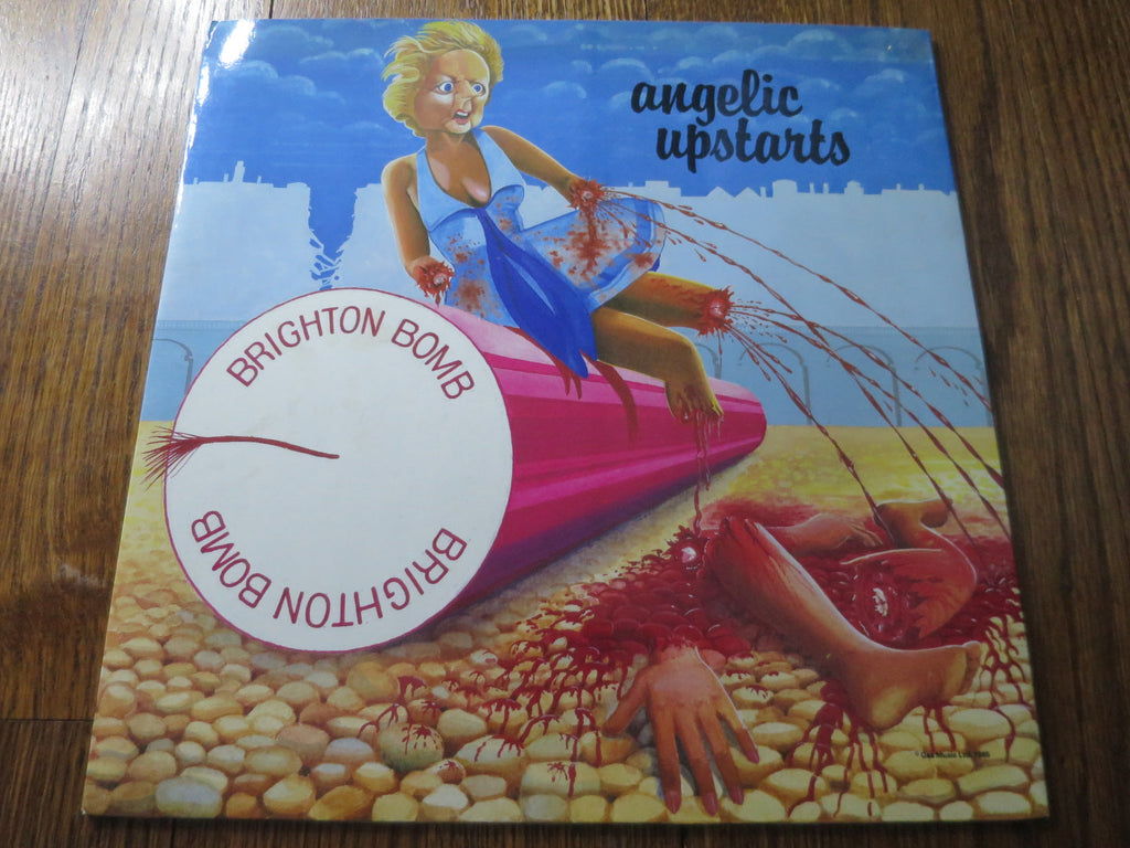Angelic Upstarts - Brighton Bomb 12" - LP UK Vinyl Album Record Cover