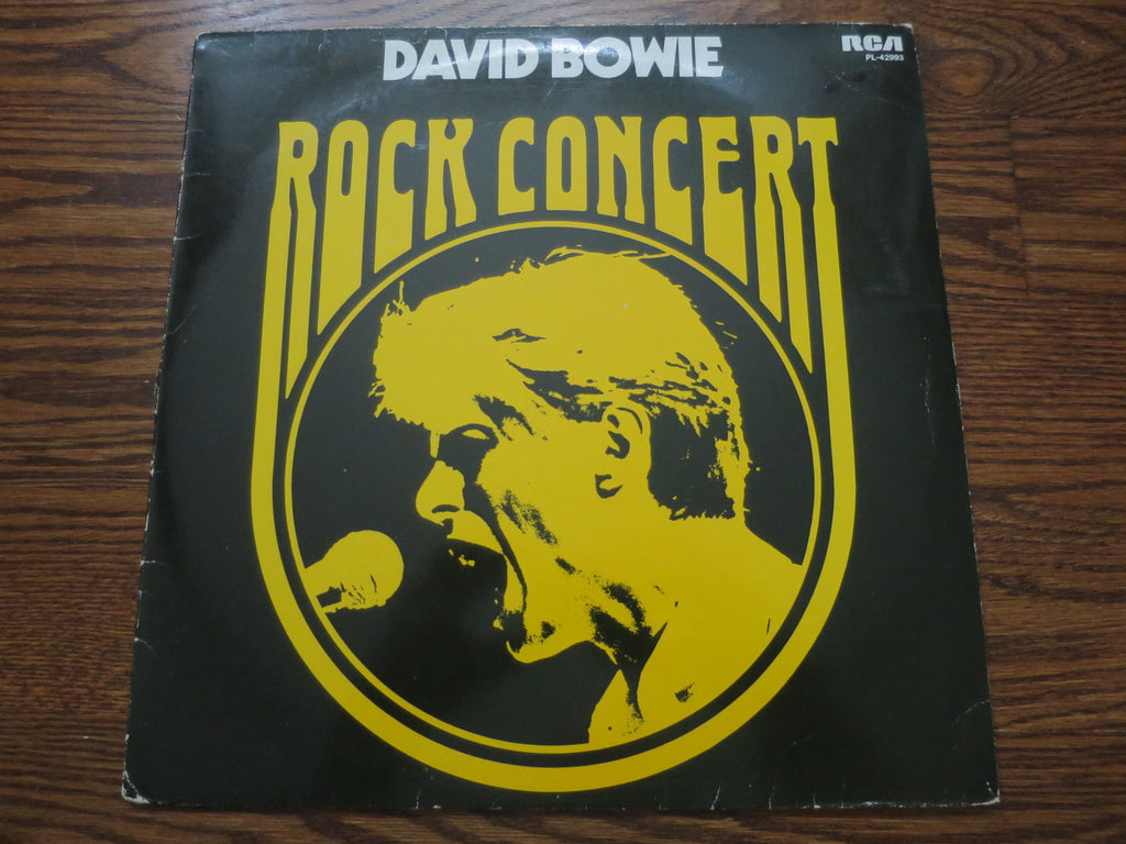 David Bowie - Rock Concert (signed by Herbie Flowers) - LP UK Vinyl Album Record Cover