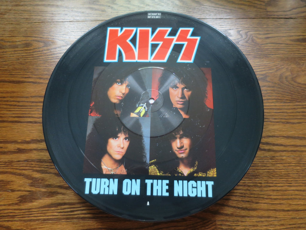 Kiss - Turn On The Night 12" picture disc - LP UK Vinyl Album Record Cover