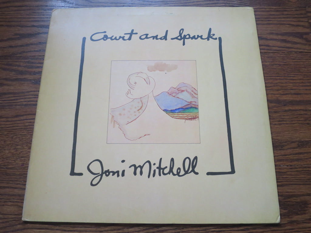 Joni Mitchell - Court and Spark - LP UK Vinyl Album Record Cover