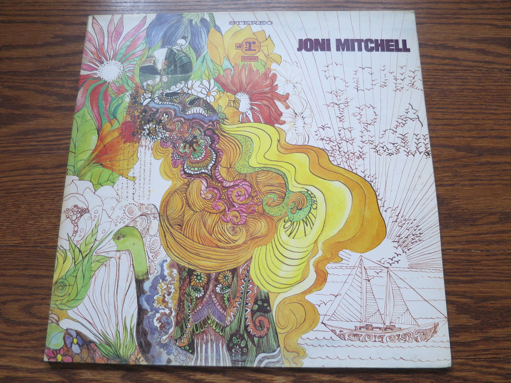 Joni Mitchell - Joni Mitchell - LP UK Vinyl Album Record Cover