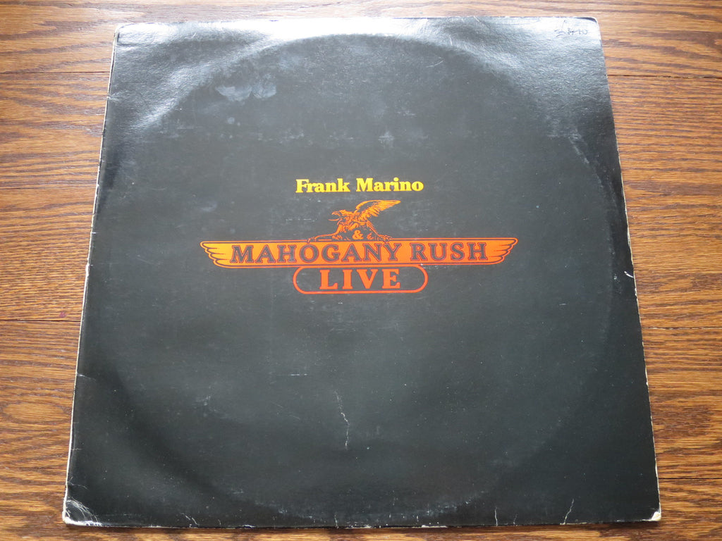 Frank Marino & Mahogany Rush - Live - LP UK Vinyl Album Record Cover