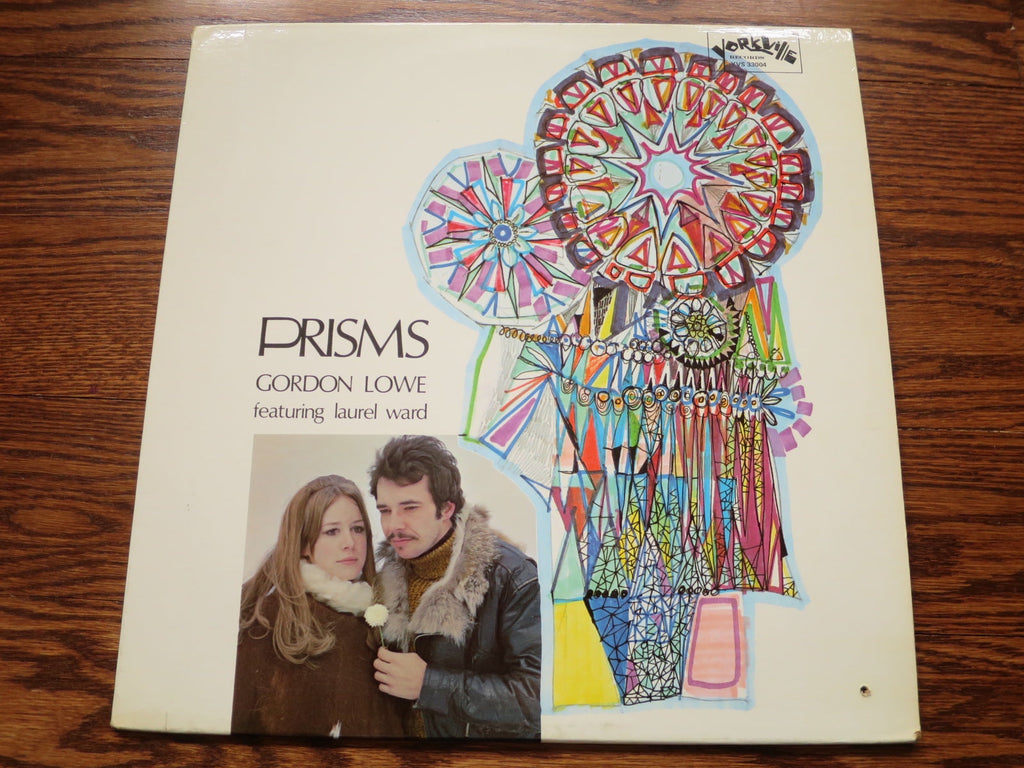 Gordon Lowe featuring Laurel Ward - Prisms - LP UK Vinyl Album Record Cover