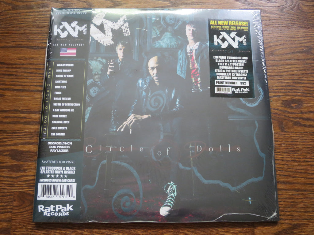 KXM - Circle Of Dolls - LP UK Vinyl Album Record Cover