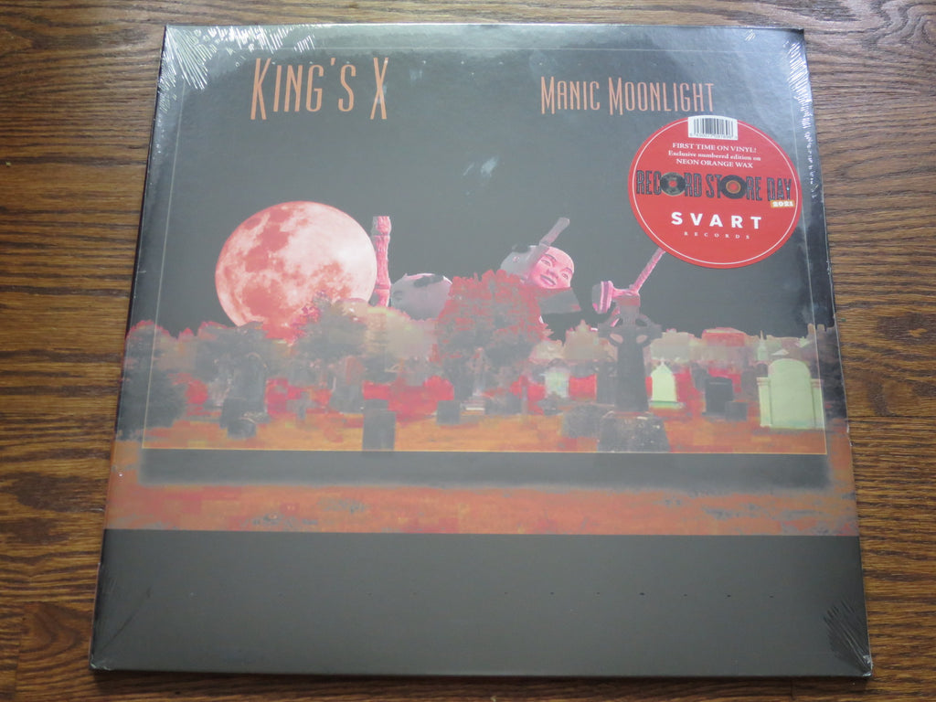 King's X - Manic Moonlight - LP UK Vinyl Album Record Cover