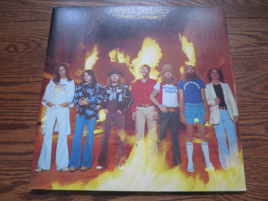 Lynyrd Skynyrd - Street Survivors - LP UK Vinyl Album Record Cover