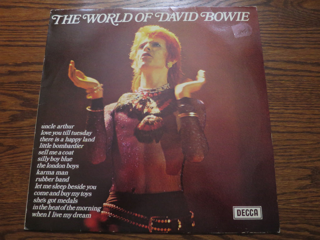 David Bowie - The World of David Bowie 3three - LP UK Vinyl Album Record Cover