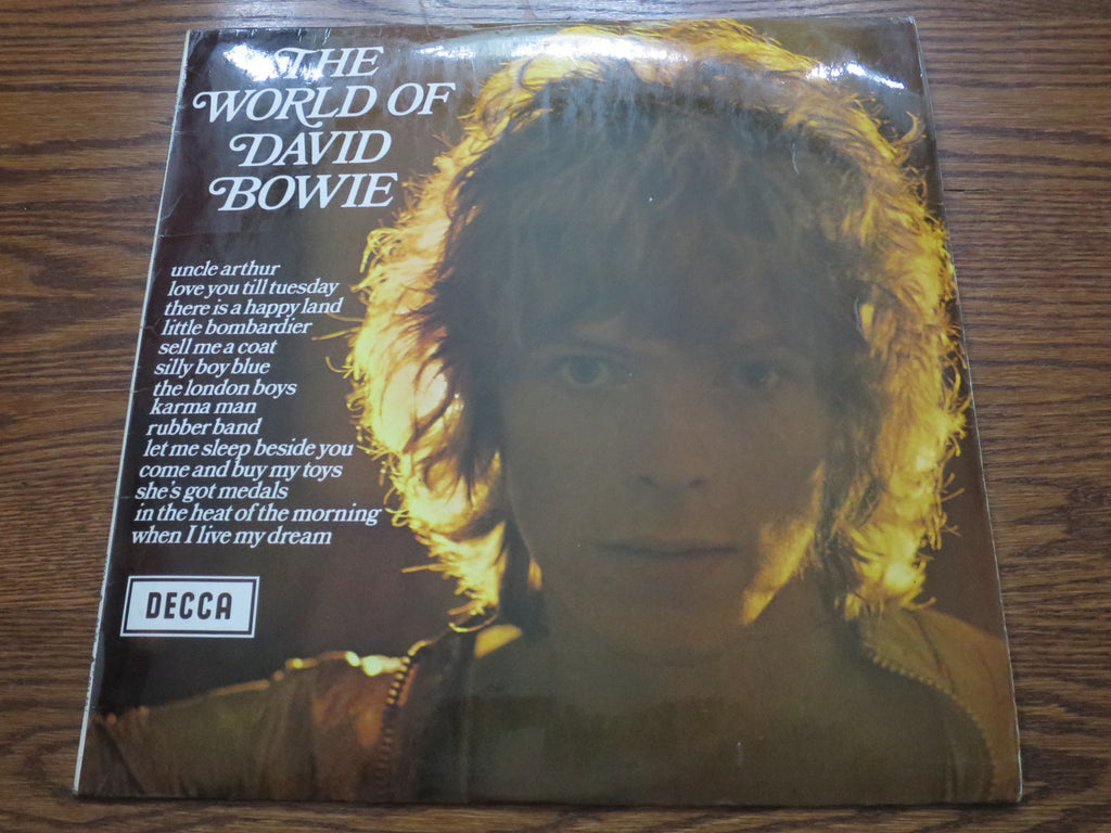 David Bowie - The World of David Bowie - LP UK Vinyl Album Record Cover