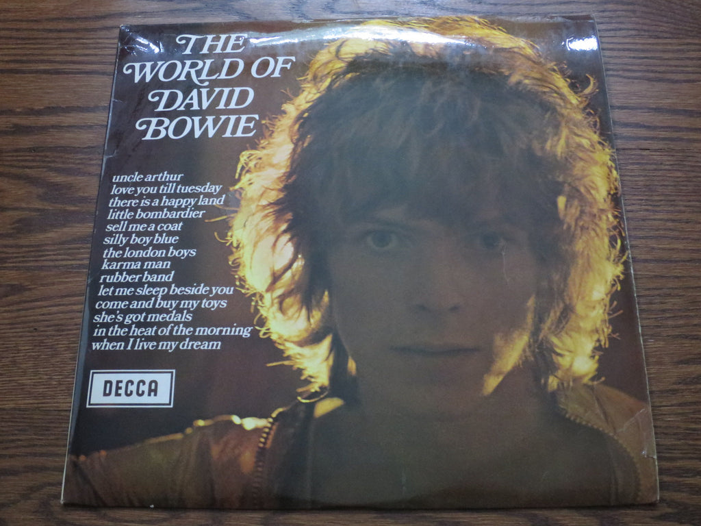 David Bowie - The World of David Bowie (MONO) - LP UK Vinyl Album Record Cover